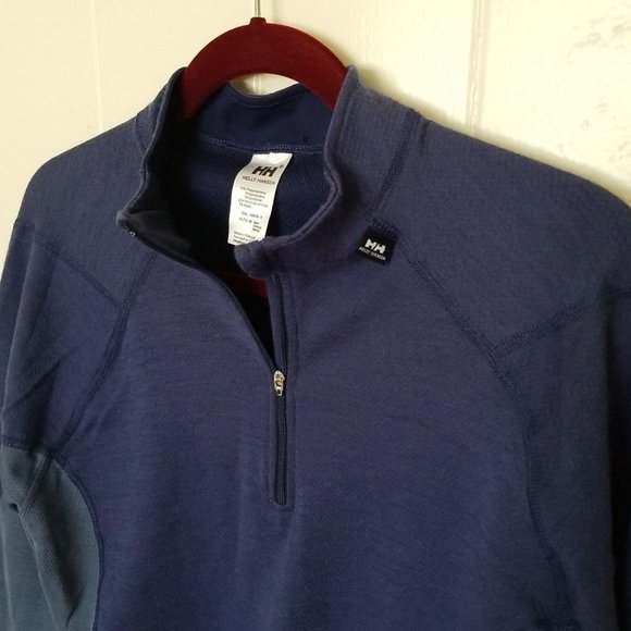 Helly Hansen Other - HELLY HANSEN Mens L/S Wool Blend Zip Base Layer XL